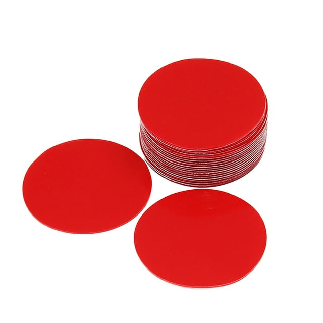 Puntos adhesivos acrílicos transparentes de doble cara - Viscosidad fuerte - para superficies lisas como papel plástico cristal - Ideal para scrapbooking bricolaje manualidades decoración del hogar