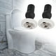thumbnail image 4 of Asiento de inodoro Universal Cola Agujero Fijación Repuestos Bisagras de tornillo, 4 of 8