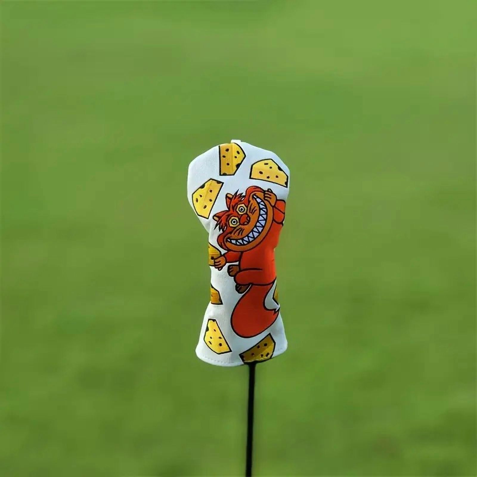 Coffee Cat Golf Club Headcover – PU Leather Driver