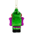 thumbnail image 5 of Northlight 5" Green and Purple Robot Glass Christmas Ornament, 5 of 5