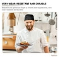 thumbnail image 2 of SHISUYAN Toque de Chef Respirant Toque de Chef Unisexe avec Attaches Toque de Chef Universel Toque de Chef Confortable, 2 of 9