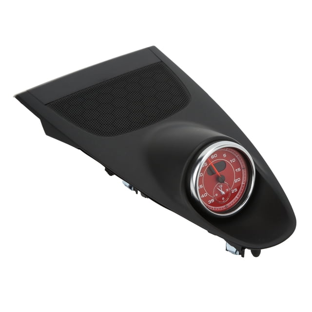 Reloj para tablero de instrumentos de automóvil, reloj para tablero de instrumentos central negro, cubierta para reloj de tablero, cubierta para reloj de tablero, tecnología de vanguardia