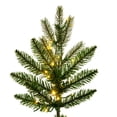 thumbnail image 2 of Vickerman 9' x 52" Balsam Spruce Slim Artificial Christmas Tree, 3mm LED Color Changing Lights, 2 of 8