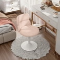 thumbnail image 1 of Silla de Oficina Ajustable sin Ruedas FurnitureR Silla para Tocador, 1 of 9