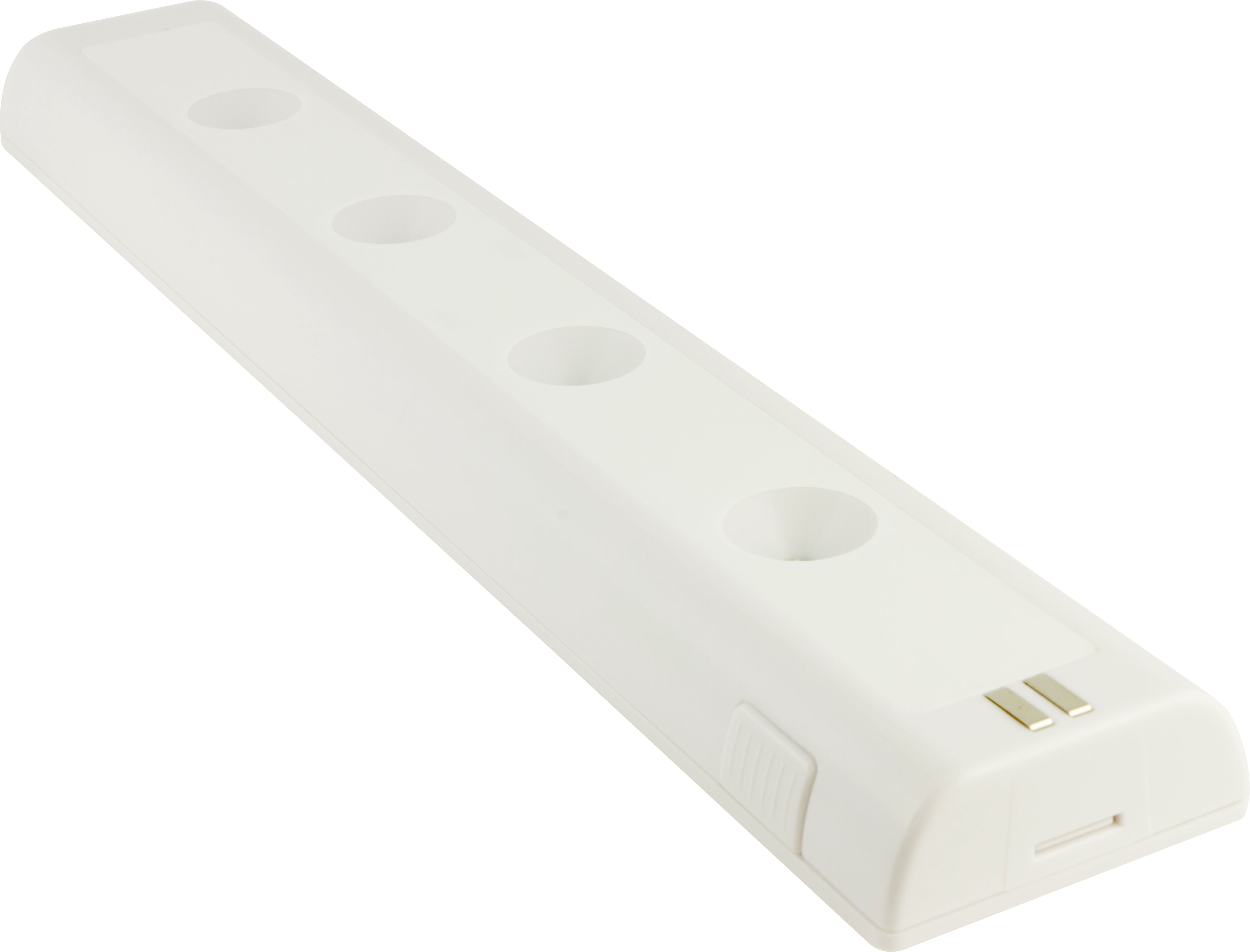 GE Battery Operated LED Utility Light Fixture, 12-in, White, 17446