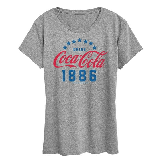Coca-Cola - Star Circle - Womens Short Sleeve Graphic T-Shirt