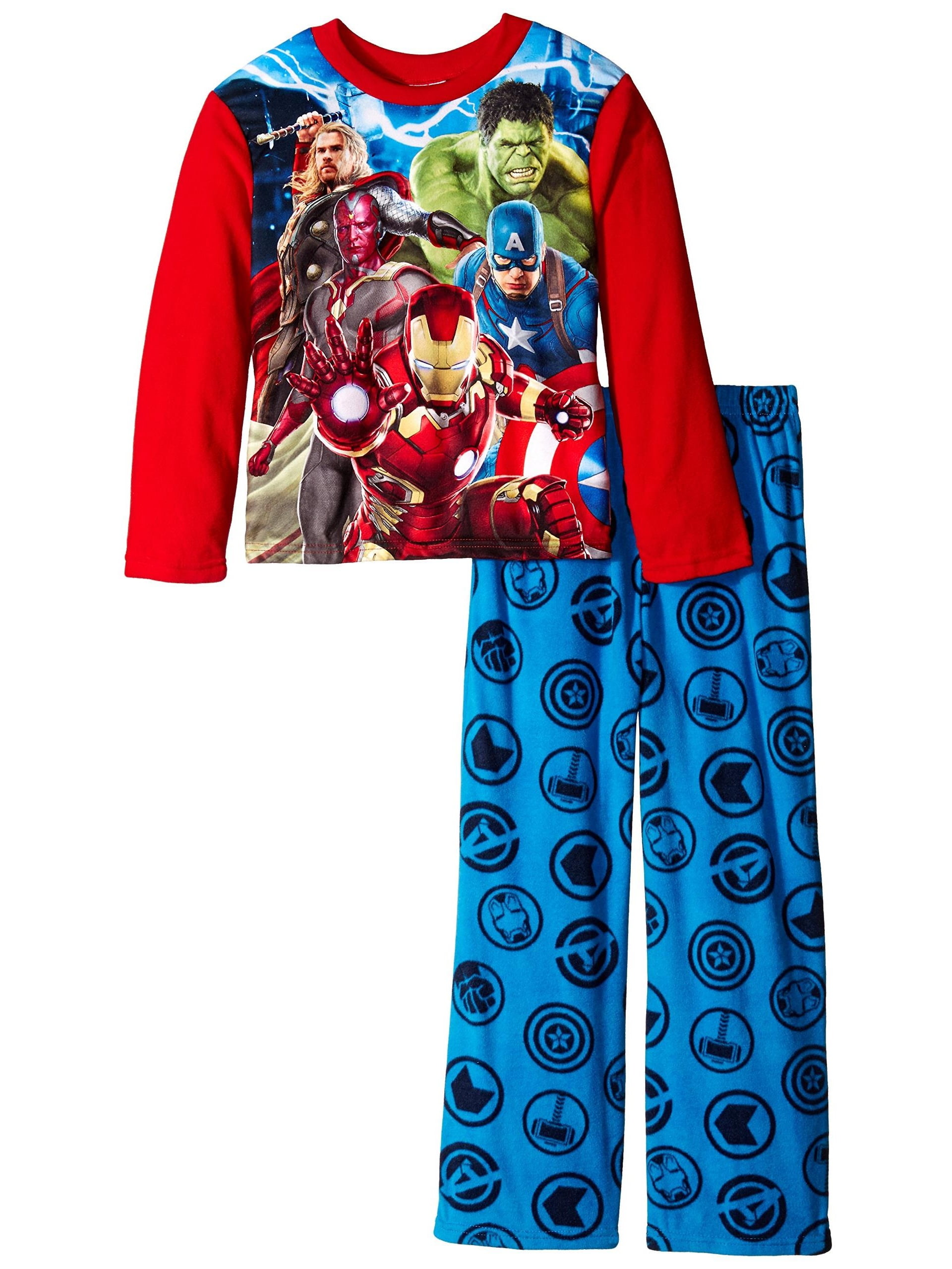 Little Boys' Fleece Pajama Set 410, The 'A' Team, Size 6