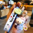 thumbnail image 1 of LLavero de Anime Kawaii Sanrio Hello Kitty, soporte colgante, llavero de coche, bolsa de teléfono móvil, joyería colgante, juguetes para niños, regalos, 1 of 4