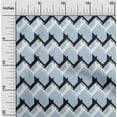 thumbnail image 1 of oneOone Cotton Poplin Fabric Chevron Geometric Print Sewing Fabric BTY 42 Inch Wide, 1 of 4