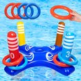 thumbnail image 2 of Juguetes inflables para alberca DuDuand para niños 4-8-12, Ring Toss Kids Pool Games Playa DuduLand DuduLand, 2 of 2