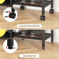 thumbnail image 4 of Advwin Ski & Snowboard Storage Rack with Adjustable Shelves & Hooks, Winter Sports Organizer for Boots, Poles, Helmets & Goggles, Heavy-Duty Freestanding Ski Rack for Home & Garage, 4 of 12