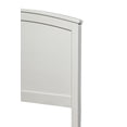 thumbnail image 2 of Alpine Furniture Baker Standard King Wood Headboard Only in White, 2 of 2