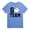 CAROLINA BLUE, variant on Instant Message - Go Team Baseball - Youth Boys Short Sleeve Graphic T-Shirt