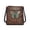 Brown - Butterfly, variant on Deer Cross Print Crossbody Handbag Purse for Women PU Leather Satchel Shoulder Handbag with Zipper Lightweight Hobo Bags Purses