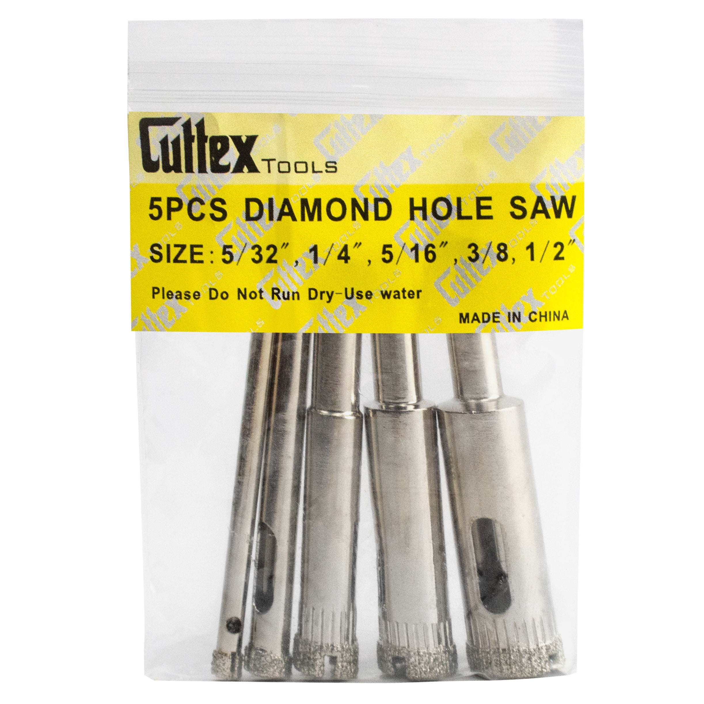 10Pc 3Mm-18Mm Diamond Tool Drill Bit Hole Saw Set for Glass Ceramic Marble Tile