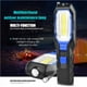 thumbnail image 2 of Luz De Trabajo Led Cob, Lámpara De Inspección Ajustable, Linterna De Mano Magnética, Linterna De Camping Recargable Por Usb Con Imán De Gancho Speravity HA021733-00, 2 of 6