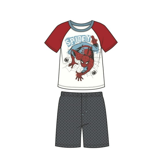 Spiderman White Short Set Infant