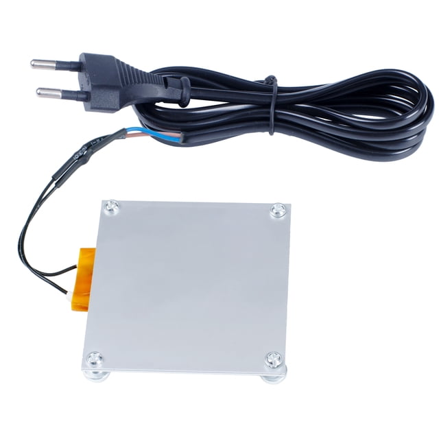 (Placa calefactora H003 + cable de alimentación de enchufe redondo) Estación de desoldar de cuentas de lámpara LED Herramienta de reparación LED (con vídeo)