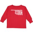 thumbnail image 3 of Inktastic Oklahoma Silhouette Mandala Boys or Girls Long Sleeve Toddler T-Shirt, 3 of 5