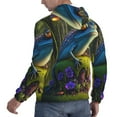 thumbnail image 6 of Cauagu Cute Blue Frog for Men's Pullover Hooded Sweatshirt Athletic Casual Hoodie Aautumn Hoodie Sweatshirt for Men Pullover Casual Hooded Sweatshirt-X-Large, 6 of 7