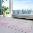 thumbnail image 6 of Addison Rugs Chantille Indoor/Outdoor Transitional Abstract Pink Washable Rectangle Rug, 9' x 12', 6 of 6