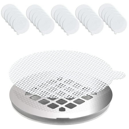 

Mesh 25PCS Stickers Drains Regular Hair Catcher Shower Round Disposable Strainers