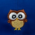 thumbnail image 5 of DALIX Cute Owl Hat Cotton Baseball Cap in Royal Blue, 5 of 7