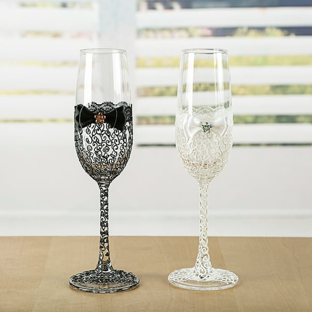 wedding champagne flutes nz