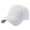 White, variant on Winter Hats For Women Mvrlsh Oversize Adjustable Big Head Dad Cap Cotton Baseball Cap Breathable Trendy Orange One Size