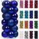 thumbnail image 3 of Emopeak 24 bolas de Navidad adornos para árbol de Navidad – decoraciones de árbol de Navidad inastillables, bola colgante para decoración de fiesta de boda, color azul real, 3 of 4