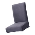 thumbnail image 4 of lavables para sillas de comedor Protector de / Jacquard tejido Spandex gris SM SunniMix Fundas para sillas de comedor, 4 of 8