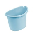 thumbnail image 3 of Cubo de baño,Cubo de baño Bañera Bañera,Bañera portátil con asiento para sentarse y sumergirse,Cubo de bañera para bañera infantil,Cubo de bañera Cubo de ducha azul, 3 of 8