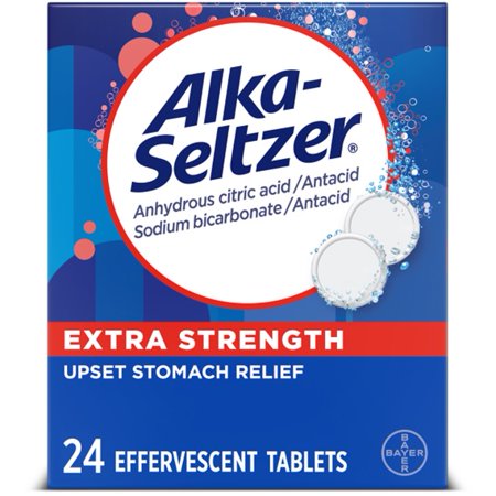 UPC 016500566762 product image for Alka Seltzer Extra Strength Effervescent Heartburn Relief Tablets  24 Ct | upcitemdb.com