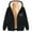 02 Black, variant on Awdenio Hoodies for Men Zip Up Hoodies Casual Oversized Fleece Jacket Trendy Y2K Warm Sherpa Jacket Winter Coats With Pockets,Size M-3XL