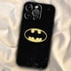 thumbnail image 3 of Funda de teléfono negra suave a prueba de golpes para Apple, b-batman Hero, iPhone 15 14 13 12 11 XS XR X 8 7 Pro Max Plus Mini, 3 of 5