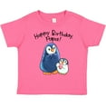 thumbnail image 3 of Inktastic Happy Birthday, Papa- Cute Penguins Boys or Girls Toddler T-Shirt, 3 of 5