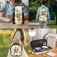 thumbnail image 3 of Pzuqiu Cute Bee School Backpack for Girls Kids Backpacks for Girls Backpack Lunch Box with Pencil Bag Water Bottle Holder, 17 Inch Travel Daypack Camping School Bag 4pcs, 3 of 7