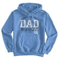 thumbnail image 4 of Fathers Day World's Greatest Dad No 1 Hoodie Hooded Sweatshirt Men Brisco Brands S, 4 of 7