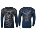 thumbnail image 3 of Xtreme Couture by Affliction Cotton Thermal Crew Neck T-Shirt (Men's), 3 of 12
