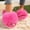 Hot Pink, variant on Fnooota Womens Slide Slippers, Non Slip Comfort Indoor Open Toe Fuzzy Slippers Bedroom Shoes Hot Pink Size 6.5-7
