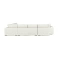 thumbnail image 6 of Laguna 166 Left Arm Facing Modular Feather Cushion 4 Piece Chaise Sectional Sofa, 6 of 12
