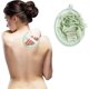 thumbnail image 3 of 1 PC Exfoliating Mesh Pouf Sponge Scrubbers Use in Shower Scrub Bath Ball (Green), 3 of 4