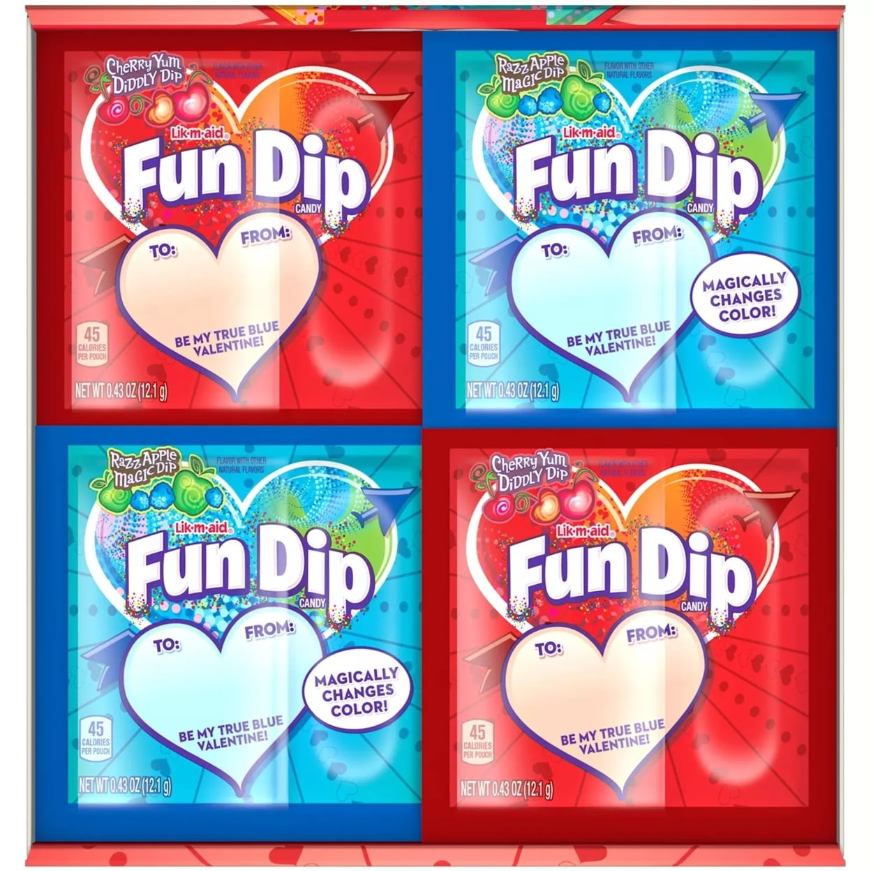 LIK-MAID Fun Dip - Razz Apple Magic and Cherry Yum Diddly Flavors