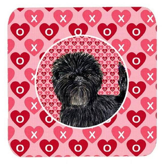 Affenpinscher Foam Coasters, Set Of 4