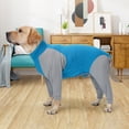 thumbnail image 5 of Barhoo Dog Recovery Suit Full Body Bodysuit After Surgery Wear Pet Pajamas for Large Medium Small Dogs Post Operative Clothing Anti Licking Wound Protection Cotton Comfortable 1 Pet Outfit, 5 of 7