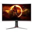 thumbnail image 1 of Restored AOC C27G2 27" LED Curved FHD 165Hz FreeSync Premium Gaming Monitor (DisplayPort, HDMI, VGA) - Black/Red (Refurbished), 1 of 4
