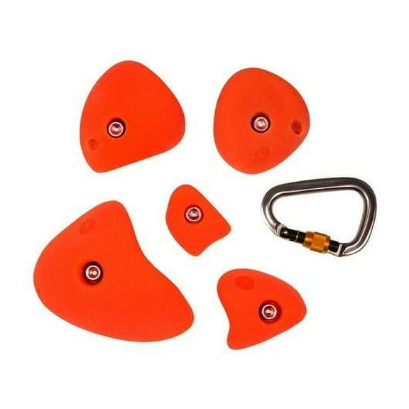 Nicros Day Dreams Set A - Set of 5 Handholds - Orange