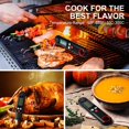 thumbnail image 3 of Meat Thermometer, Instant Read Cooking Thermometer, Cooking Thermometer with Foldable Long Probe and Backlight Screen, Perfect for Kitchen Cooking, BBQ, Water,Meat, Milk, 3 of 5