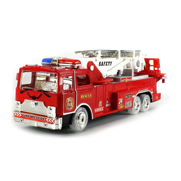 Children's Interactive Battery Operated Bump & Go Mfd Fire Rescue Zero 