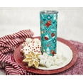 thumbnail image 5 of Christmas Gingerbread Holiday Skinny Tumbler with Lid and Straw Merry Christmas Snowman Coffee Mug Cup 20 oz Christmas Holiday Gift, 5 of 6